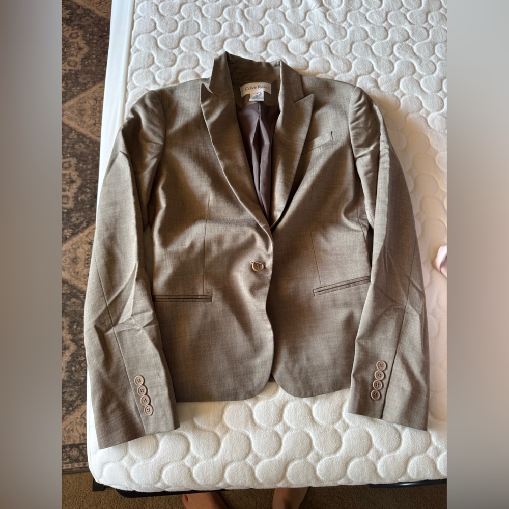 Calvin Klein Light Brown Blazer